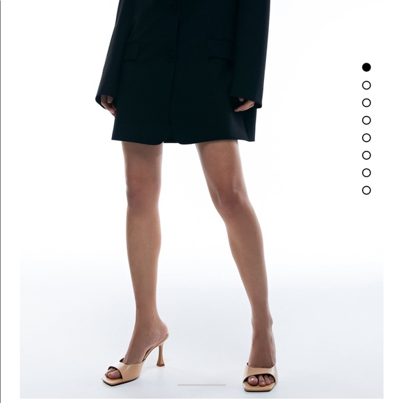 Zara sheep leather sandals bloggers fav - Picture 4 of 10